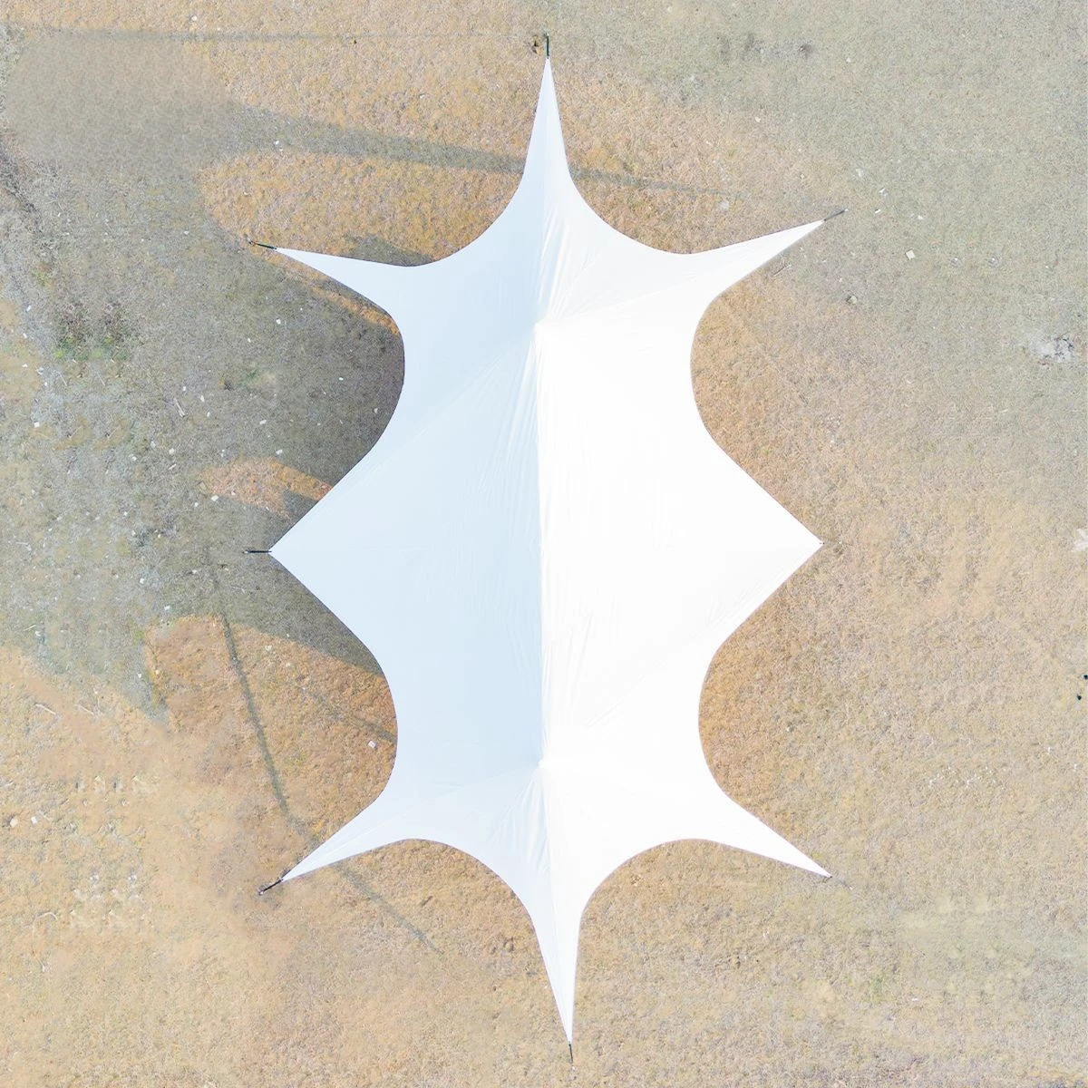 Outdoor lotus cloud top tent Octopus thick rain protection sunshade