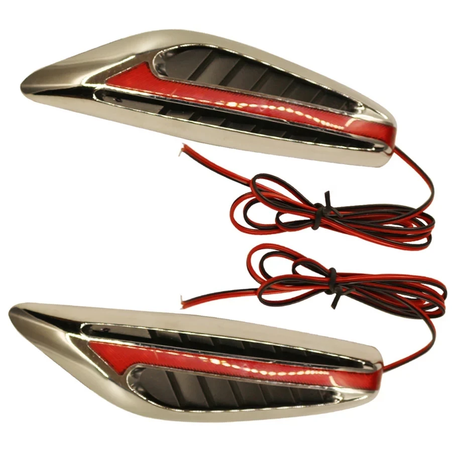 Car Styling Steering auto led light turn signals Fender Side Lamp DC12V Blade Shape Side Lights Marker Turn Signal Light new