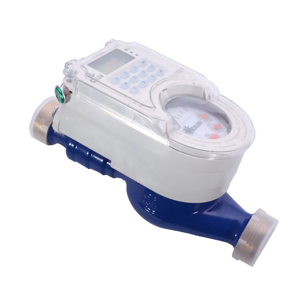 Lcd Display Prepaid Water Meter Lcd Display Sts Keypad Electronic Prepaid Water Meter