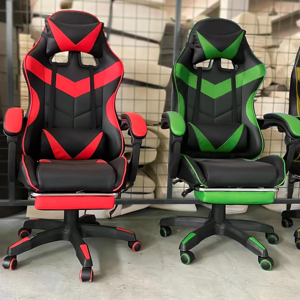 Southeast Factory Wholesale Price Swivel Lifting Chair Cadeira Gamer Leather Adjustable Computer Gaming Chair