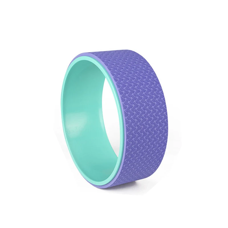 
Colorful Wholesale Fitness Equipment YogaWholesale custom Eco friendly TPE material gymnastic rings training ports yoga wheel 