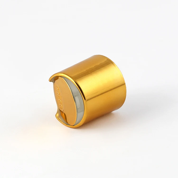 
Manufacturer High Quality PP Plastic Cap 24/410 Non-Spill 31mm Disc Top Cap, Gold 