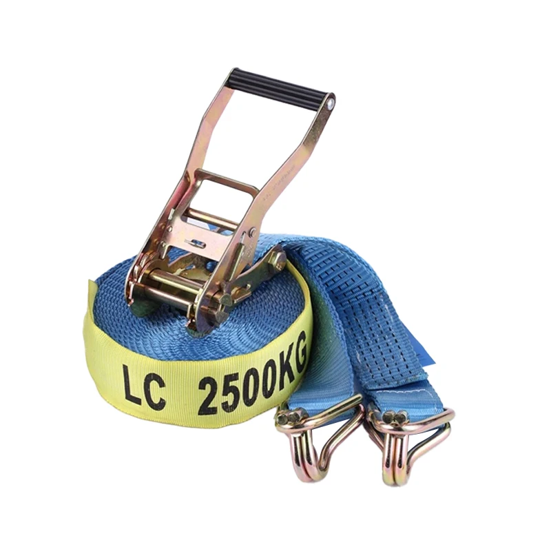 Wholesale Ratchet Tie Down Car Truck Binding Cargo Lashing Belt Ratchet Tie Down Straps