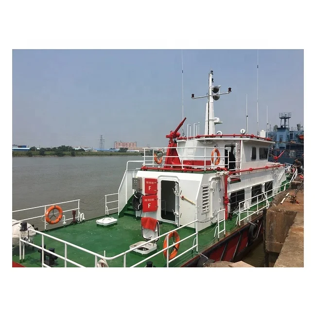 
27m fire boat for firefighting steel boat for coastal cruising aluminum boat for army military police 