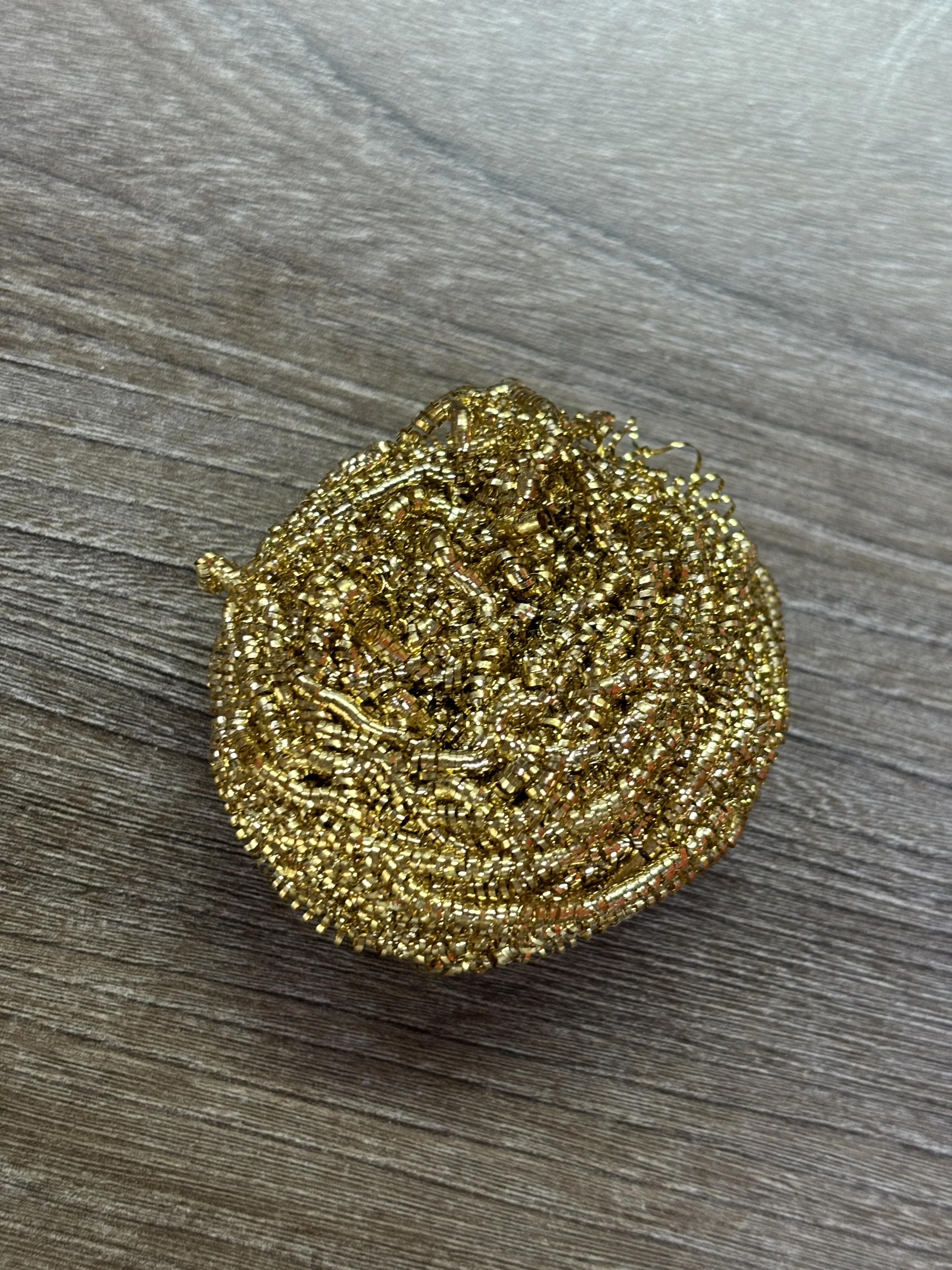 20g pure cooper scourer scrubber copper mesh scrubber