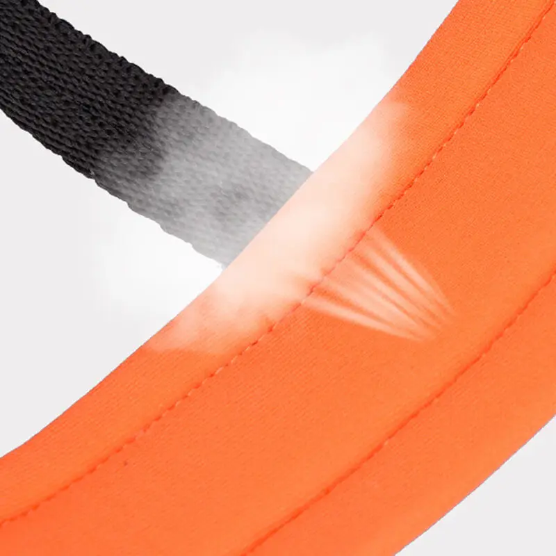 Adjustable size soft-lined dog muzzle with anti-biting and breathable material allowing for drinking
