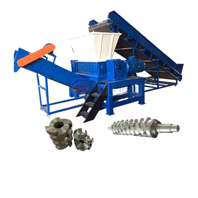 
Industrial plastic shredder and plastic crusher machine 