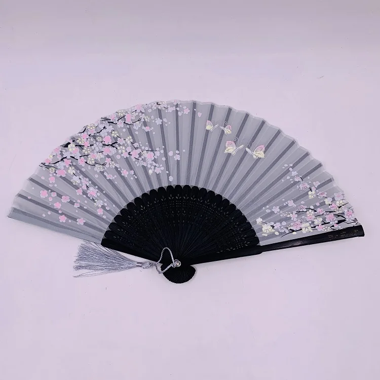 Реклама на заказ, рекламный подарок, складной веер с принтом логотипа