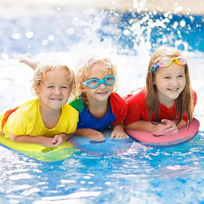 Kickboard swimming shaped plate cheapest printed custom swimming kickboard