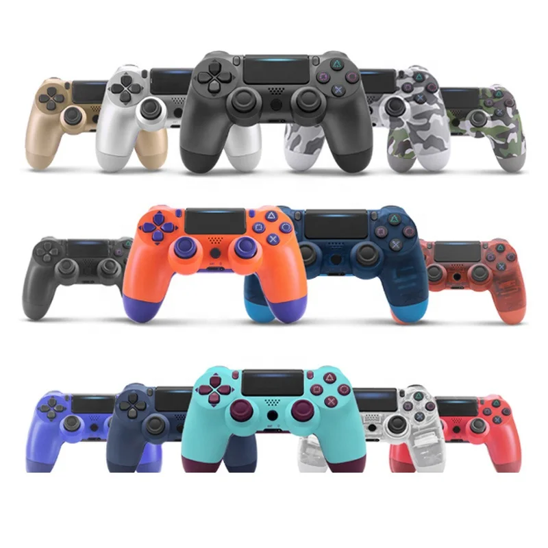  Для PS4 Прямая поставка 2021 новые цвета Высококачественная игровая ручка консоль переключатель беспроводной джойстик станция контроллер
