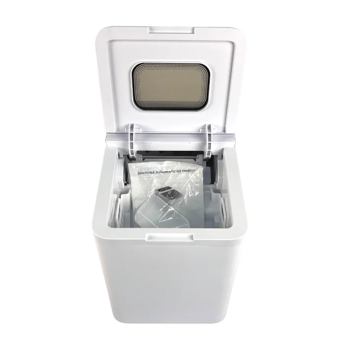 Good price home mini portable Ice making machine white ABS shell mini Ice Maker