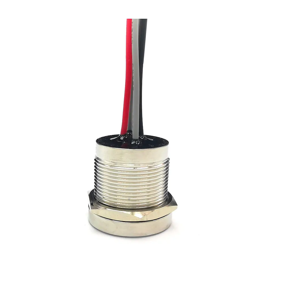 Metal Marine waterproof control usa underwater 16mm 22mm power push button piezo switch