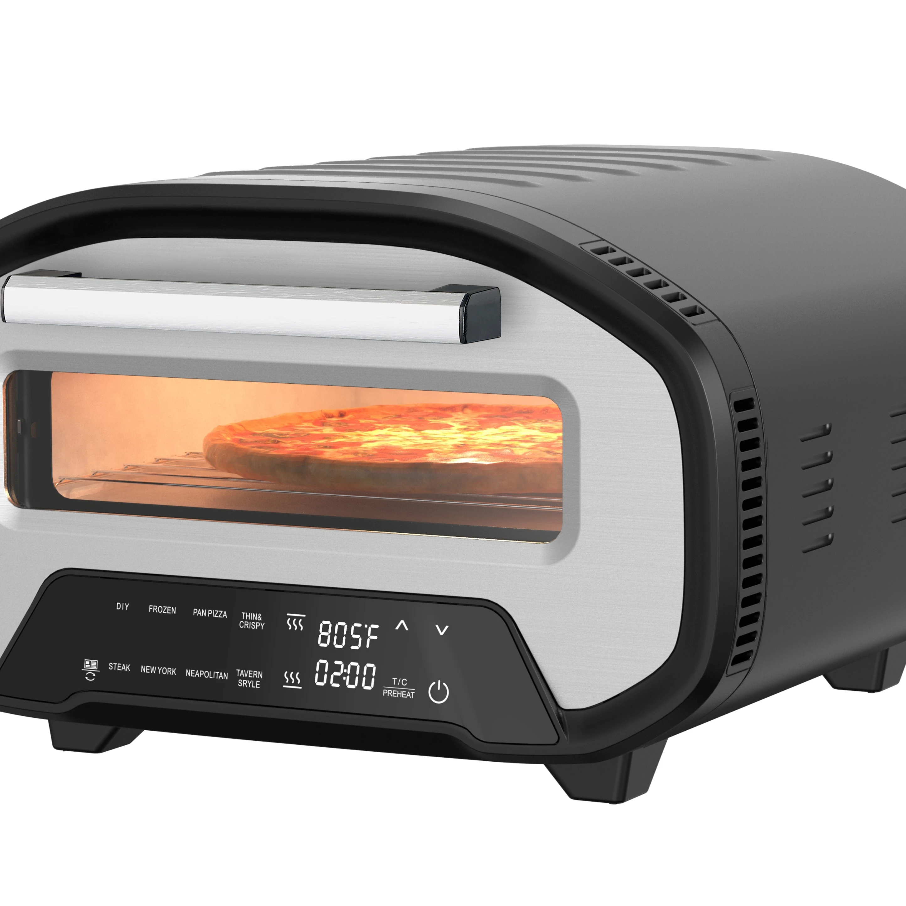 China Supplier Easy-To-Clean and Maintain Design Outdoor Electric Pizza Oven Cooking Price Italy