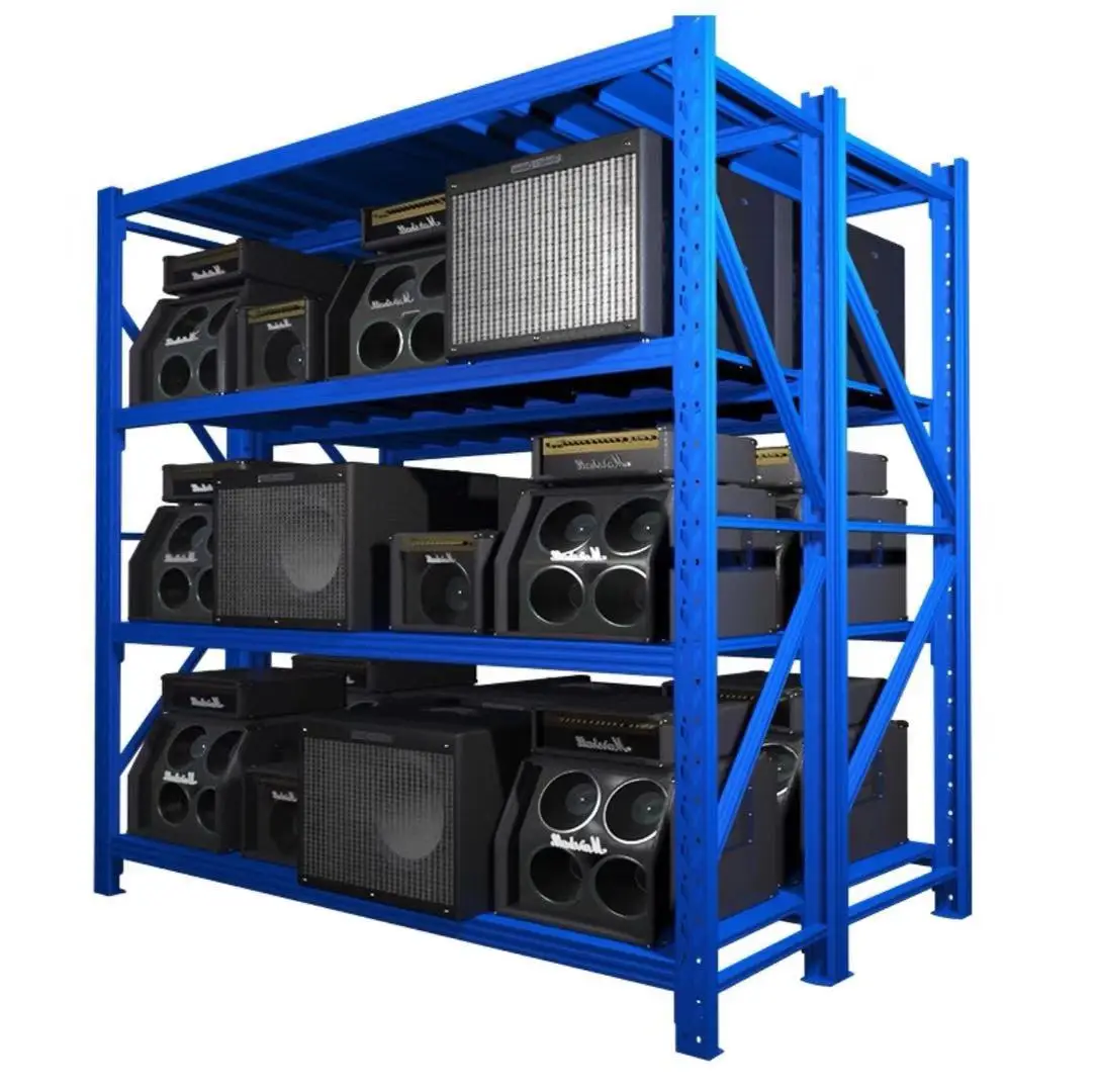 Стальной стеллаж для складов