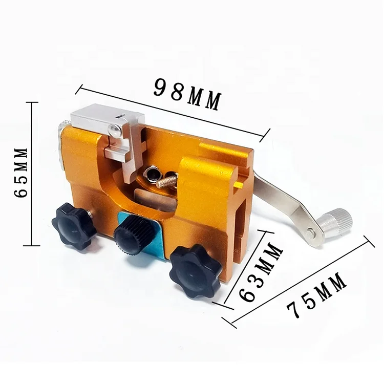 New Manual Chain Clamp Chain Grinding Tool Simple Portable Hand Chain Grinder