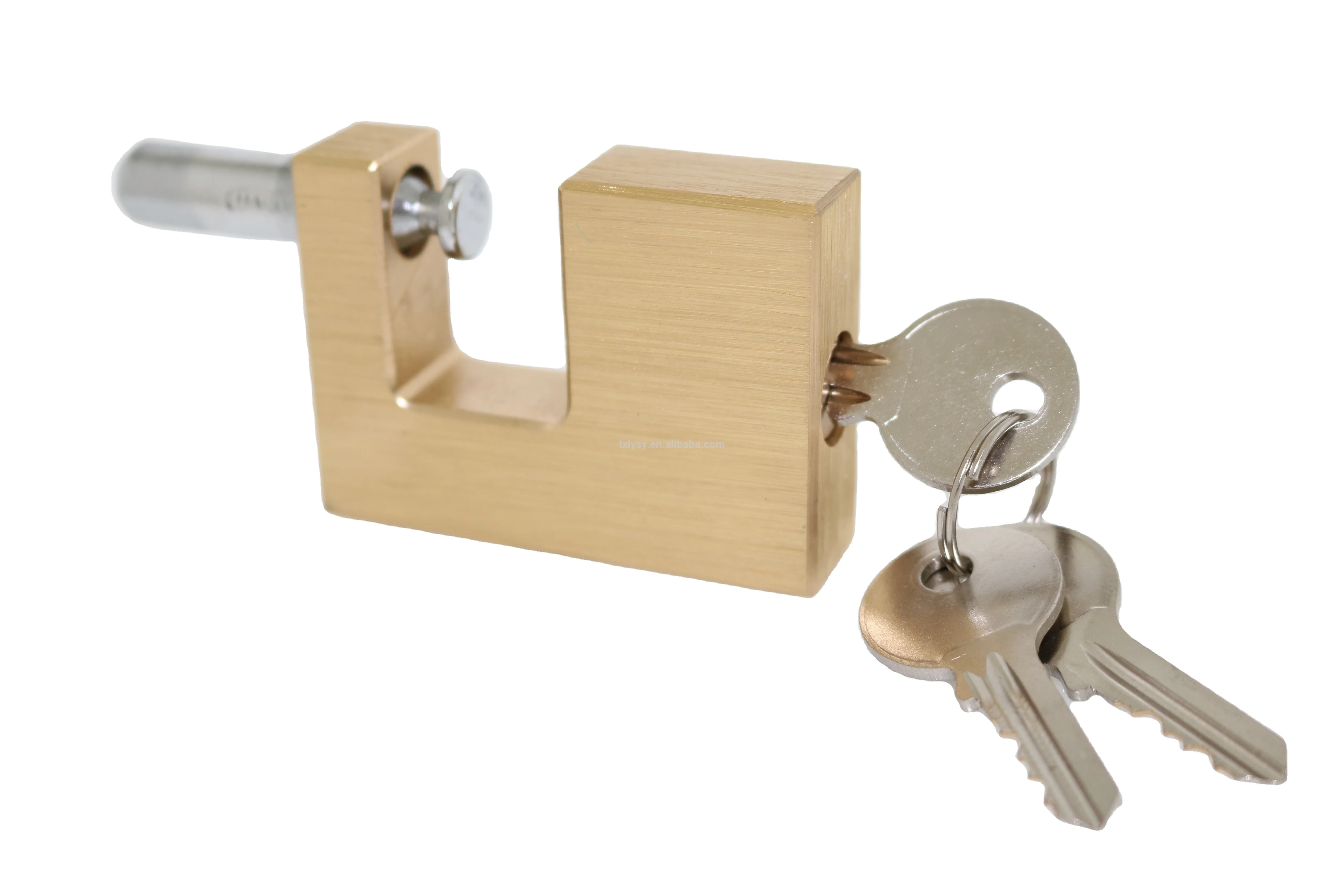 50 мм-90 мм Прямоугольный латунный навесной замок