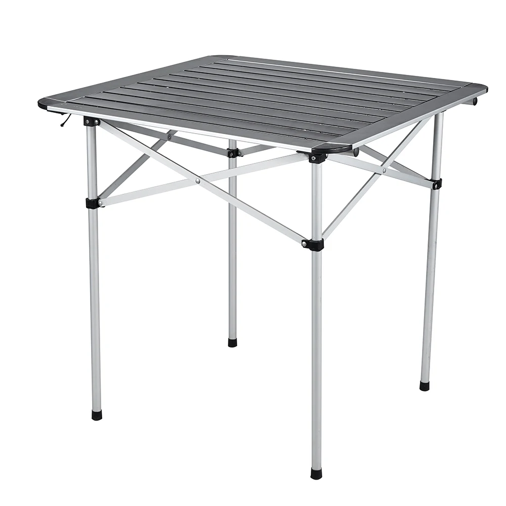 Folding Compact Table Camping table Roll Top Camp Table