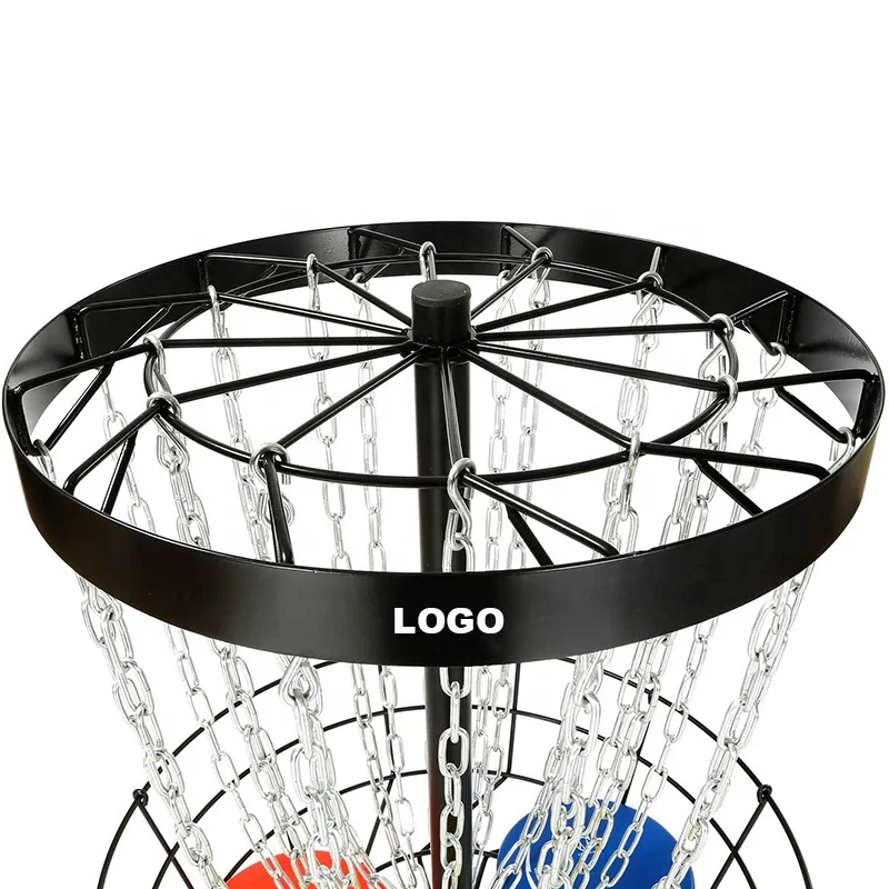 Hot selling outdoor sports game professional Gumei disc golf basket