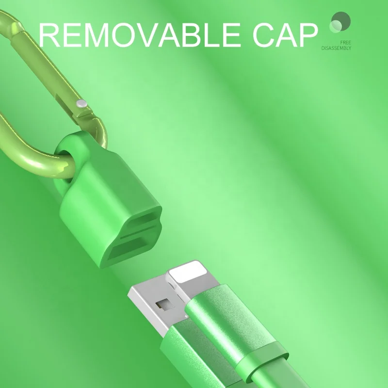 Брелок USB кабель типа C pin легко носить с собой