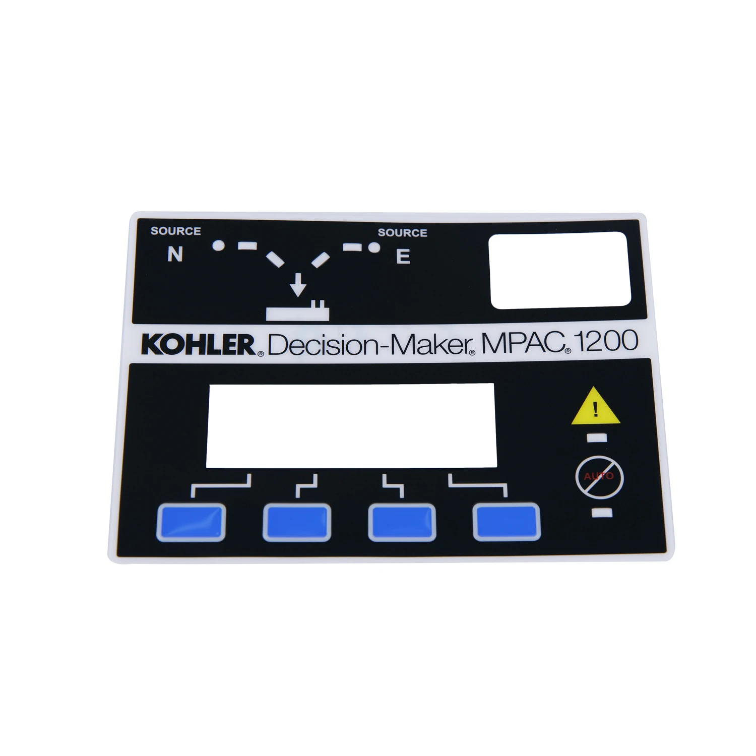 Плоская мембранная клавиатура с пластиковым