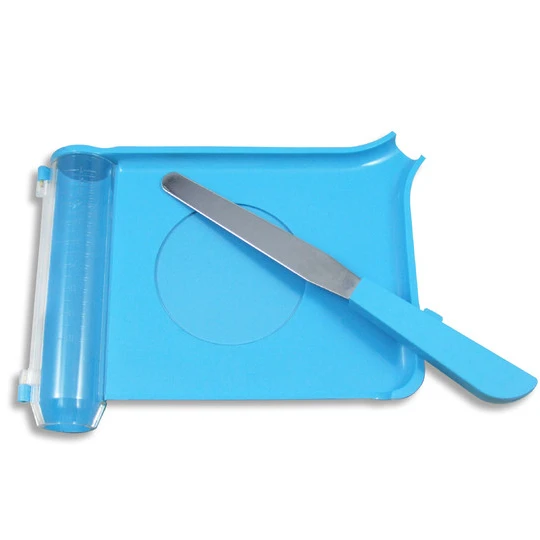 Pill Dispenser Automatic Medicine Pill Dispenser Plastic Pill Counting Tray with Spatula