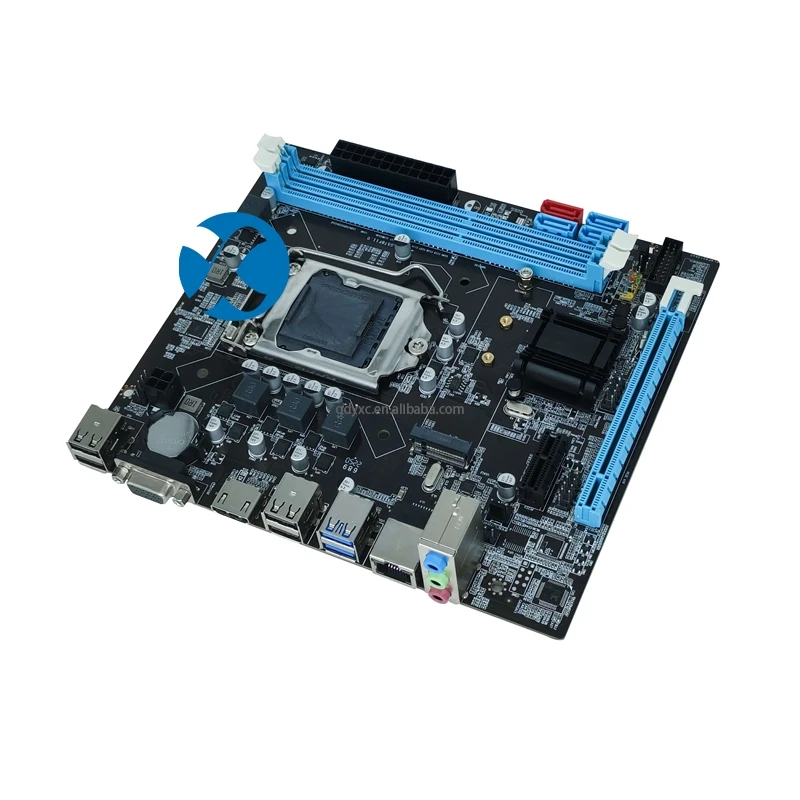 100M 1000M B75 Motherboard LGA 1155 DDR3 Memory gaming pc mb