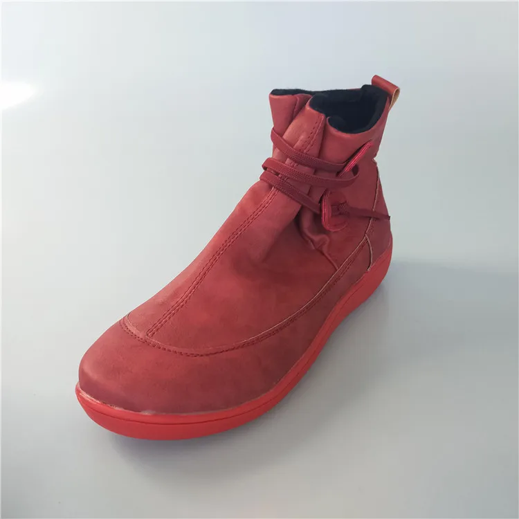 
gladiator fashion women fall boots fur ankle keep warm military boots combat ladies snow boots shoes 