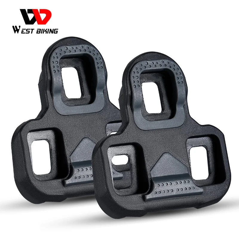 WEST BIKING Cycling Equipment Bicycle Part Accessories Road Bike Cleats Pedal Clip Pedal Lock Bicycle Cleats
