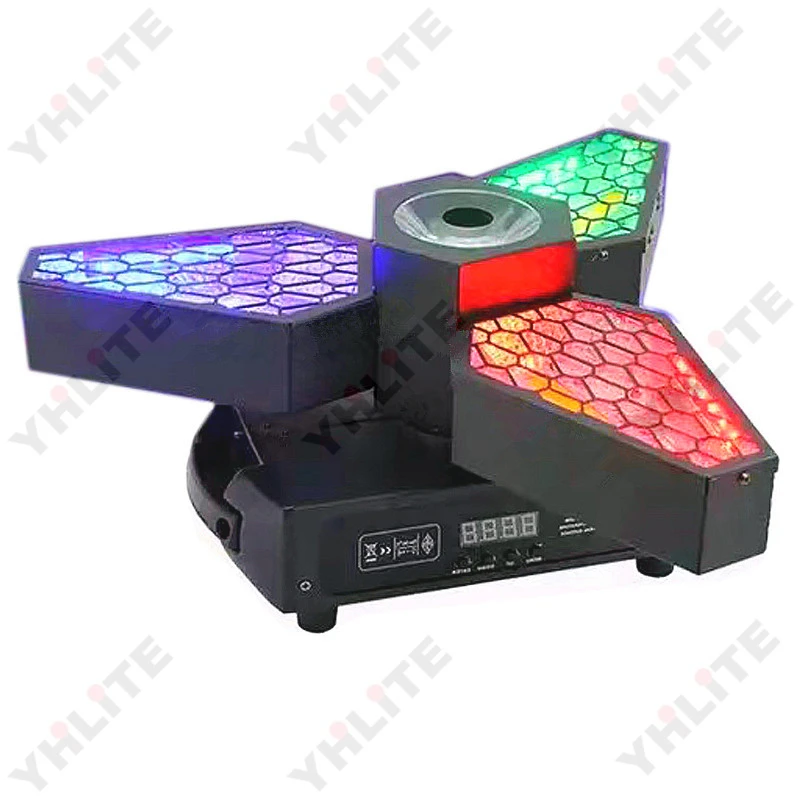 triangle vintage bar light led moving head light triangular LED matrix lamps sharpy beam moving head for dj disco light