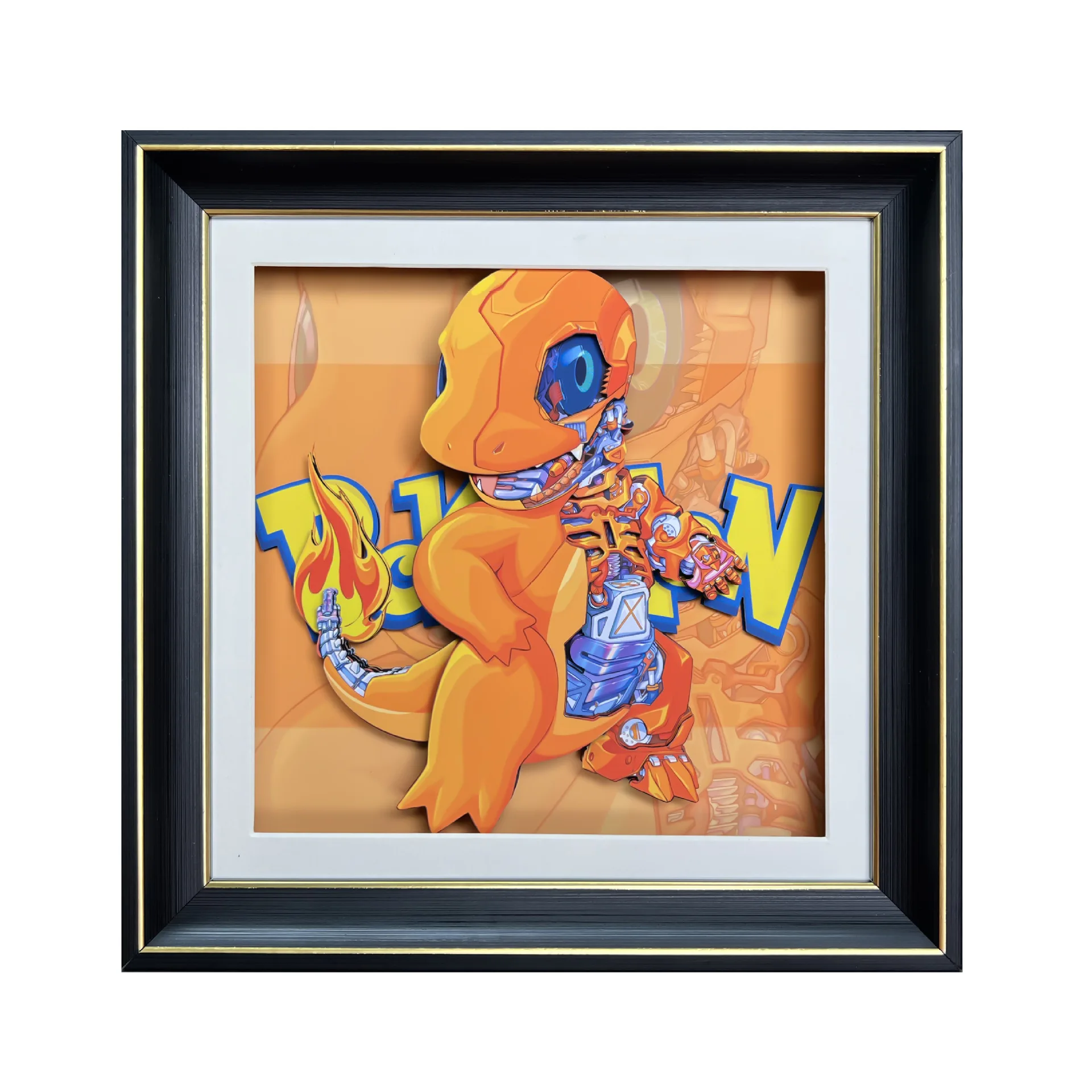 3D Frame Light Hollow Carved Paper Picture Frame Nightlight Lamp 3d Light Shadow Paper Carved Light Halloween Gift