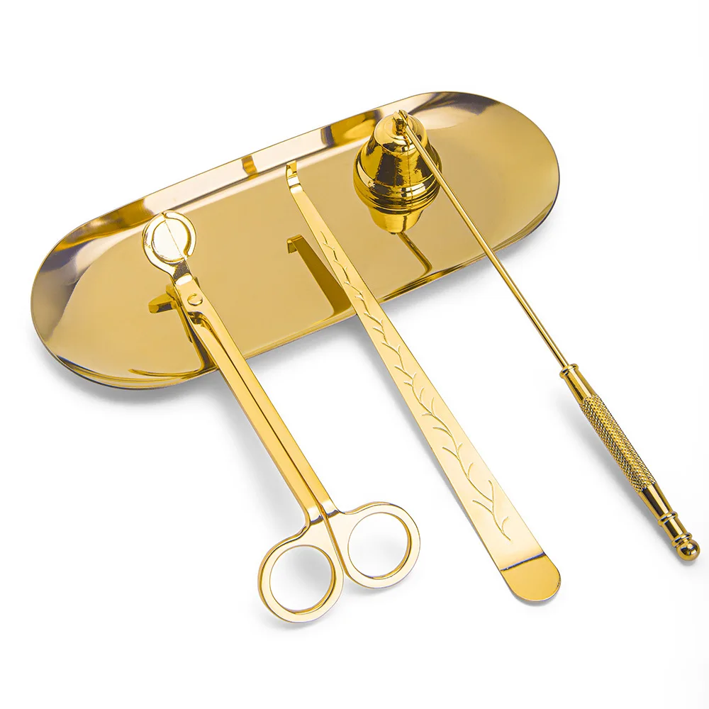 Candle Wick Trimmer Polished Stainless Steel Wick Clipper Cutter Scissors Reaches Deep Into Candles to Cut Spent Wicks