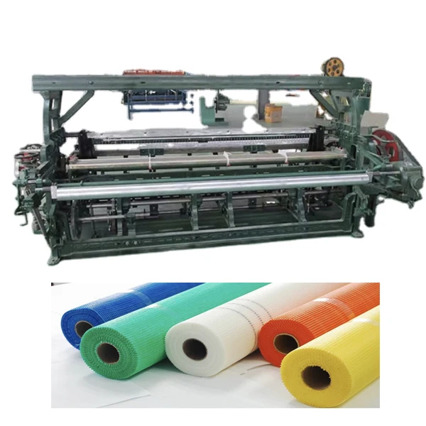 glass fiber web knitting or weaving machine  shuttleless rapier loom with whole production line (1600386311884)