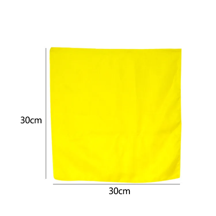Factory Directly Sell 30 x 30 cm High Quality Real silk Magic Scarf Trick For Magician