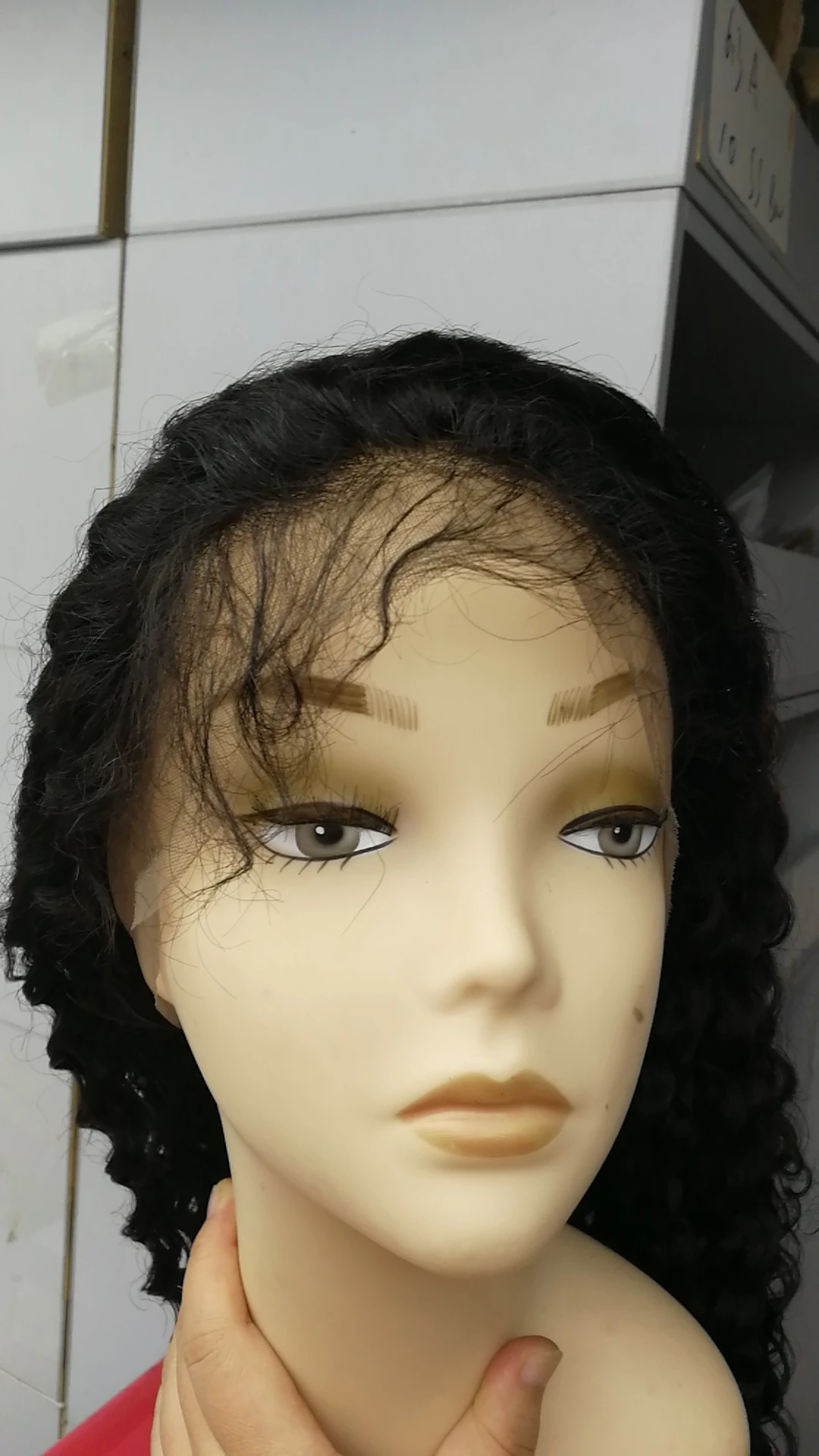 Quality assurance long human hair full lace wig in stock