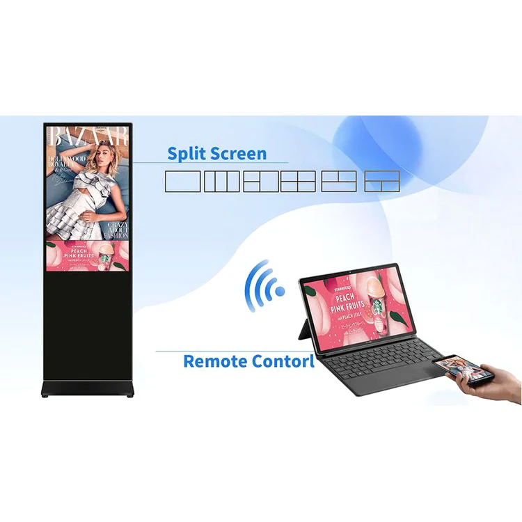 Hot Selling Product 4k Stand Touch Mobile Led Advertising Display Screen