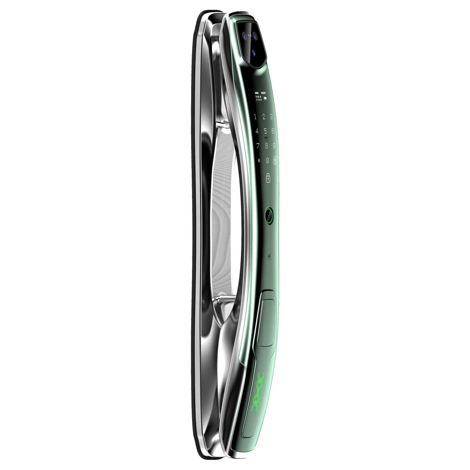 Electronic waterproof wifi home electrical cylinder digital wood door gate tuya smart locks with camera smart door lock