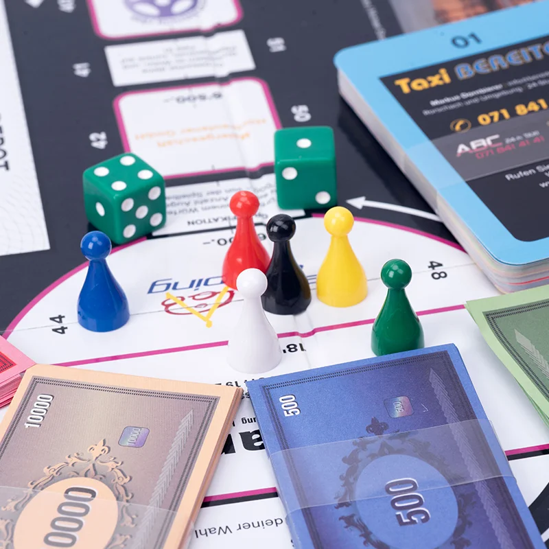 Free Sample Personalized Game Board Customized Board Game Manufacturing for Adults