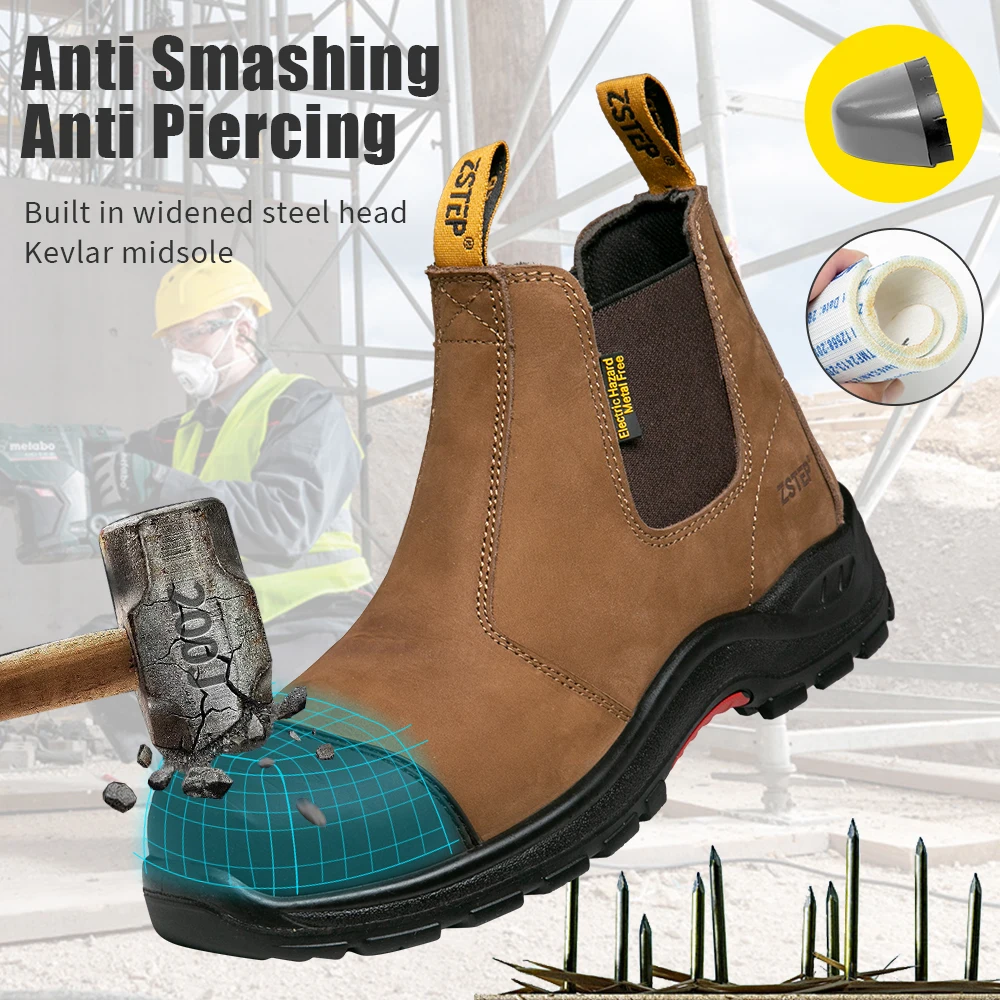 Work sfety boot service shoes Australian CAT safety shoes