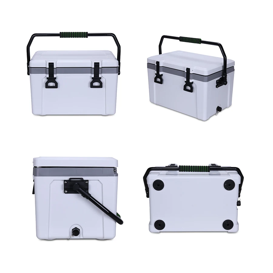 Best selling Customized Eco Friendly 25L 50L Insulated Portable Hard Plastic Ice chest cooler box Supplier