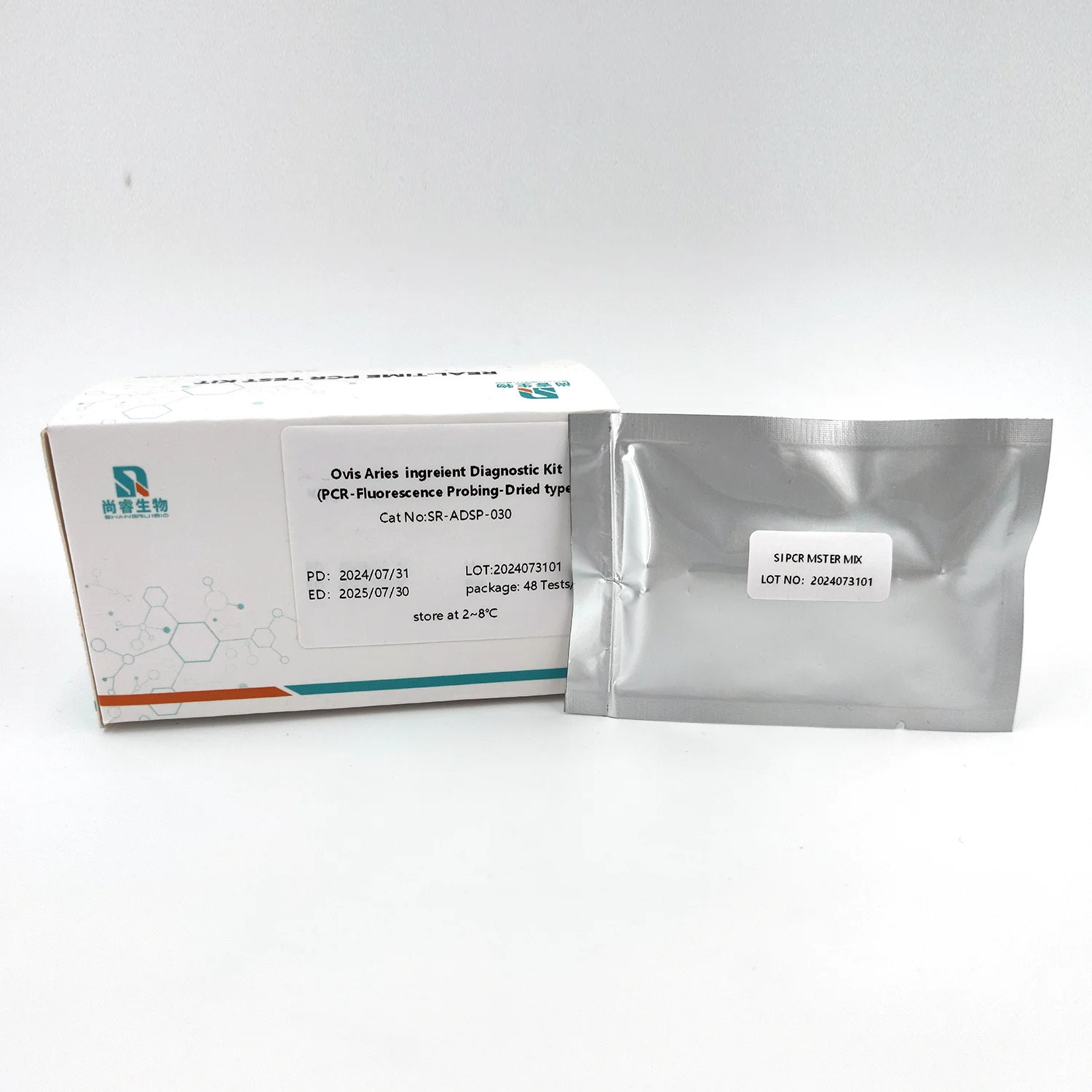 Goat sheep DNA ID Kit animal identify PCR Fluorescence Probing Dried kit manufacturer