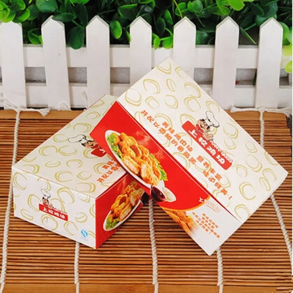 Chicken nugget box for food packaging LFGB certificate and OEM service