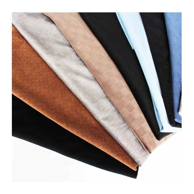 Recycled 100% polyester Factory custom high quality burnout velvet fabric