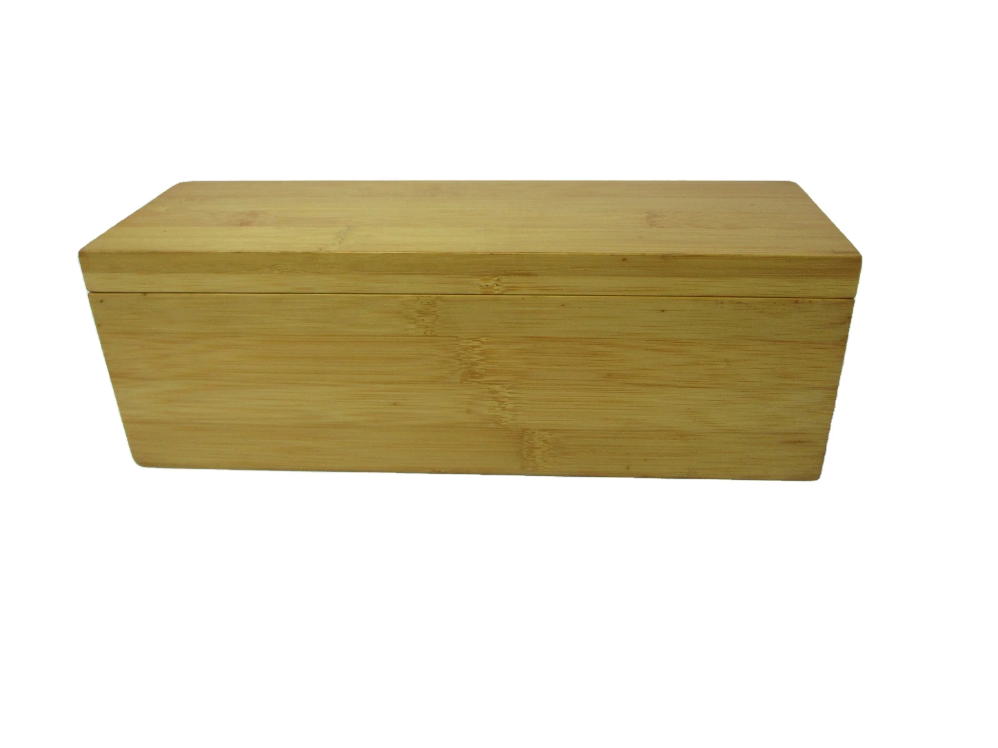 Corrosion-Resistant Wooden Storage Tea Box Promotional Bamboo Tea Box With 4 Slot