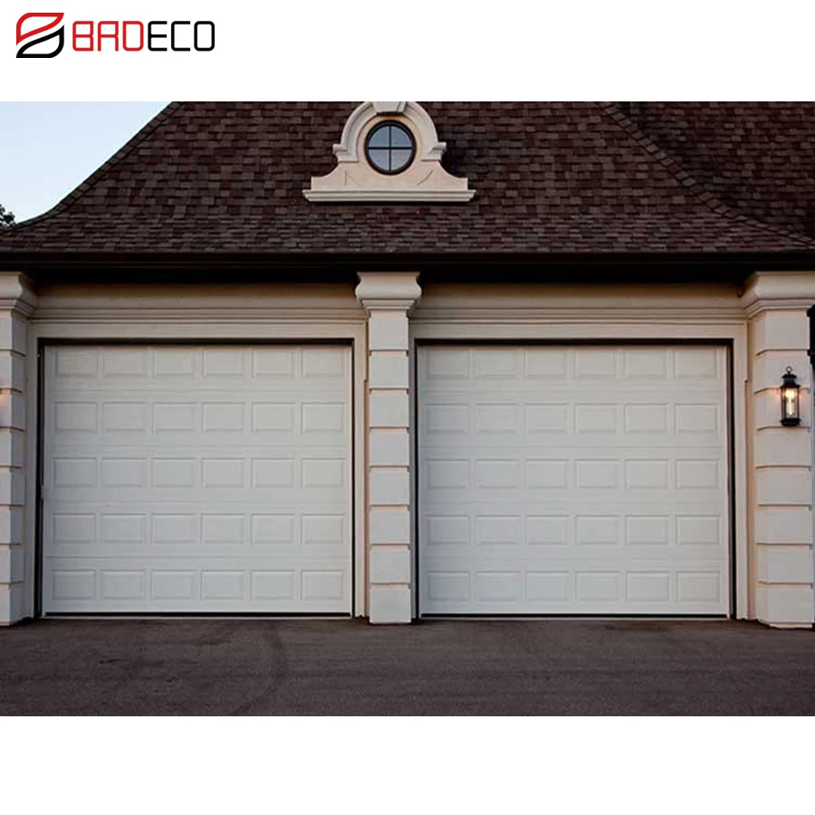 Wholesale Multi-Colors PU Insulated Automatic Sectional Garage Door