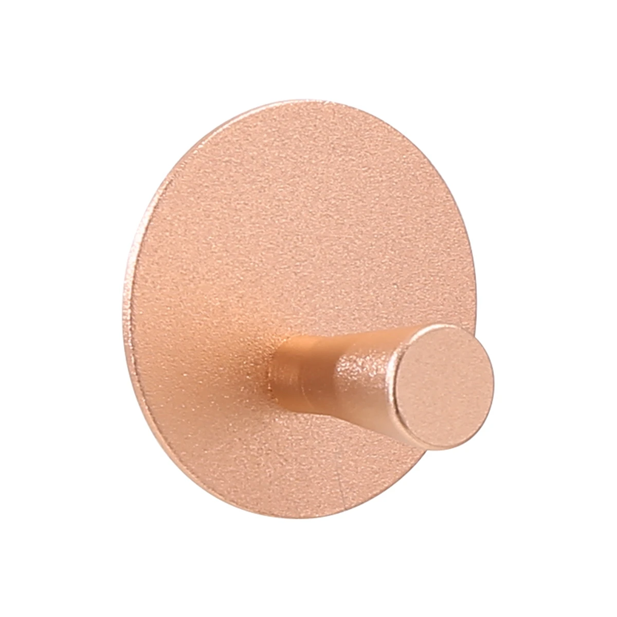 Factory Wholesale Stainless Steel and Aluminum Conical Wall Hook Robe Hooks for Household Use Single Robe Door Hook