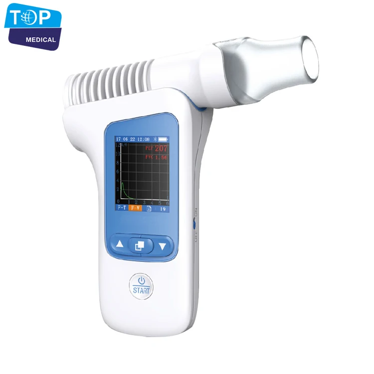 
Factory Price Hand-Held Portable Medical Spirometer 