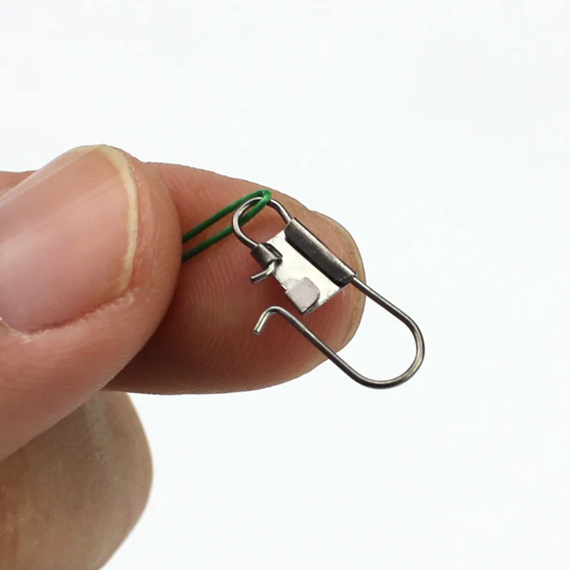 Fishing Leaders Hi-Low Rig Fish Line Stainless Steel Wire Leader with Swivel Snap Assortment Fishing Gear Connect for Lures Bait