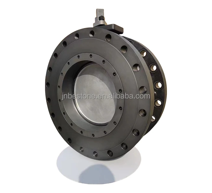 Metal to metal Seat Seal Big size Lug Type SS eccentric Butterfly Valve