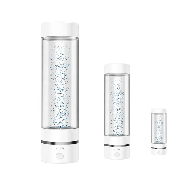 
New design electrolytic portable outdoor sport bottle rich hydrogen water with transform interface 