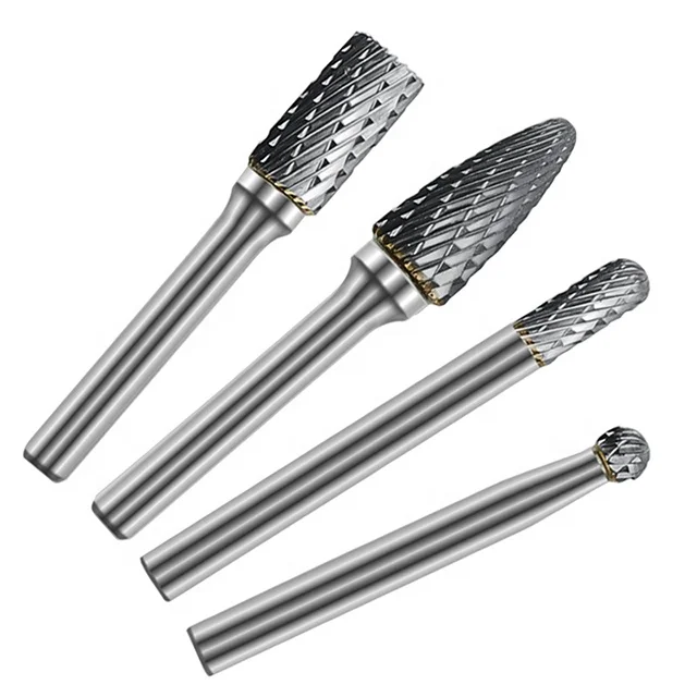 Grinders Accessories Tungsten Carbide Steel Rotary File Set